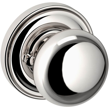 Estate 5000 Baltimore Knob (2") with 5048 Rose – Half Dummy – Lifetime Polished Nickel