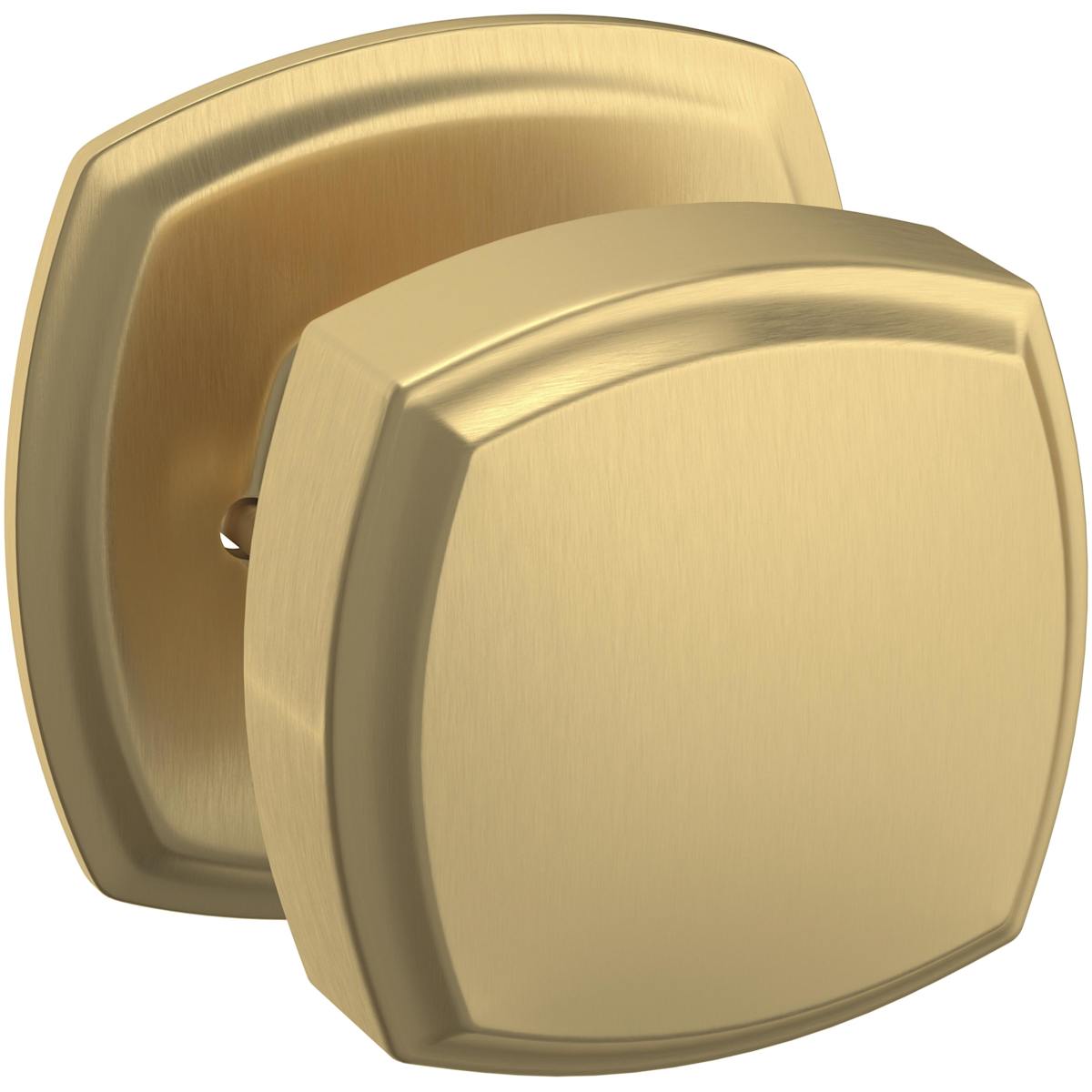 Estate 5011 Knob with 5058 Rose – Half Dummy – Vintage Brass