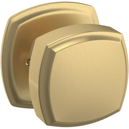 Estate 5011 Knob with 5058 Rose – Half Dummy – Vintage Brass