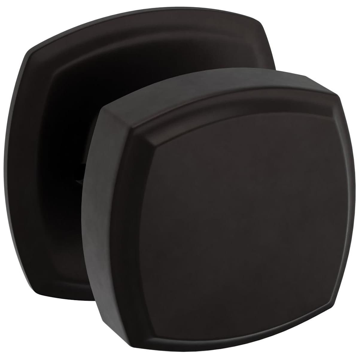 Estate 5011 Knob with 5058 Rose – Half Dummy – Oil Rubbed Bronze