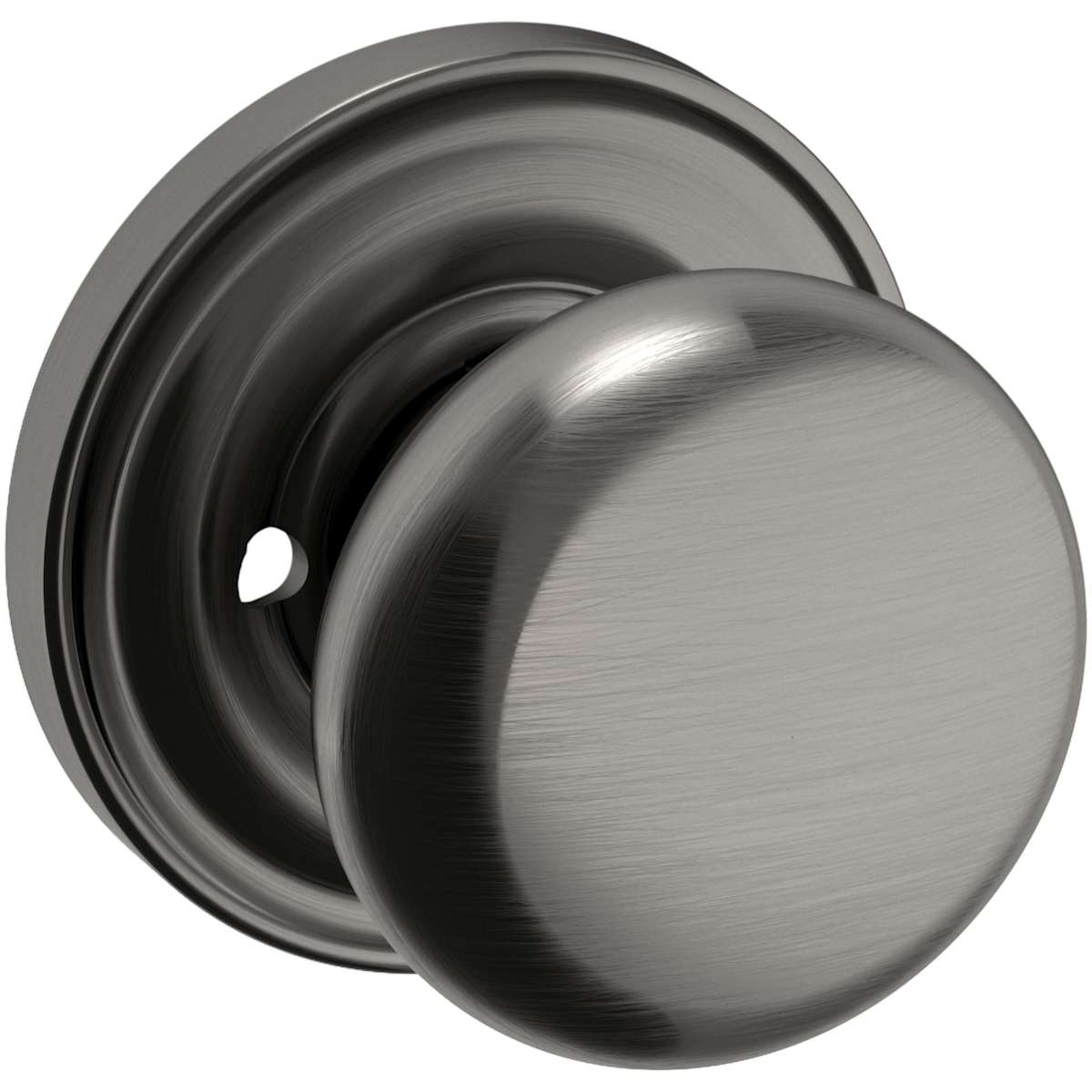 Estate 5015 Classic Knob with 5048 Rose – Half Dummy – Lifetime Graphite Nickel