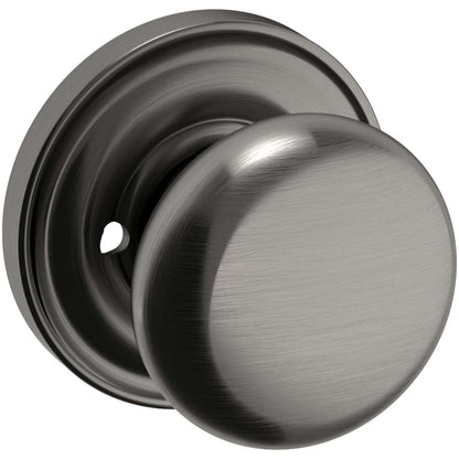 Estate 5015 Classic Knob with 5048 Rose – Half Dummy – Lifetime Graphite Nickel