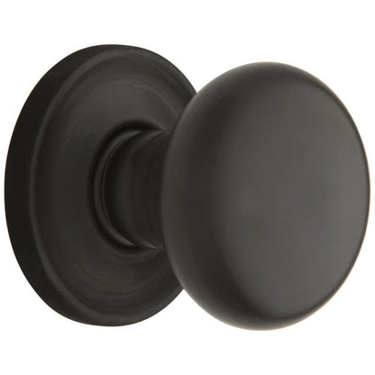 Estate 5015 Classic Knob with 5048 Rose – Half Dummy – Oil Rubbed Bronze