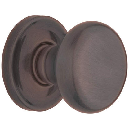 Estate 5015 Classic Knob with 5048 Rose – Half Dummy – Venetian Bronze