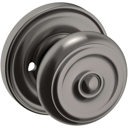 Estate 5020 Colonial Knob with 5048 Rose – Half Dummy – Lifetime Graphite Nickel