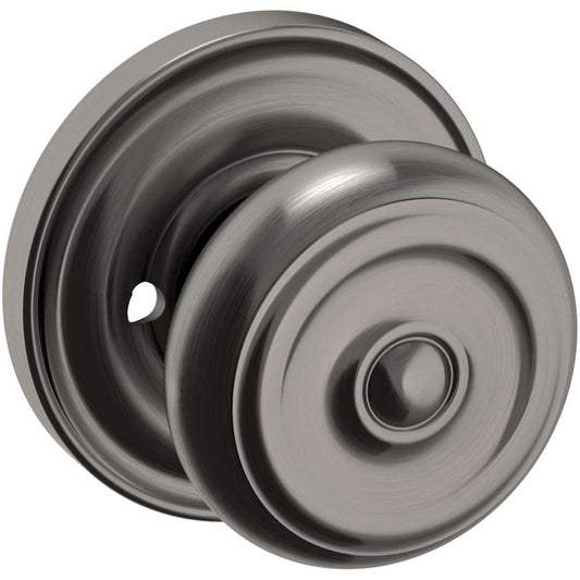 Estate 5020 Colonial Knob with 5048 Rose – Half Dummy – Lifetime Graphite Nickel