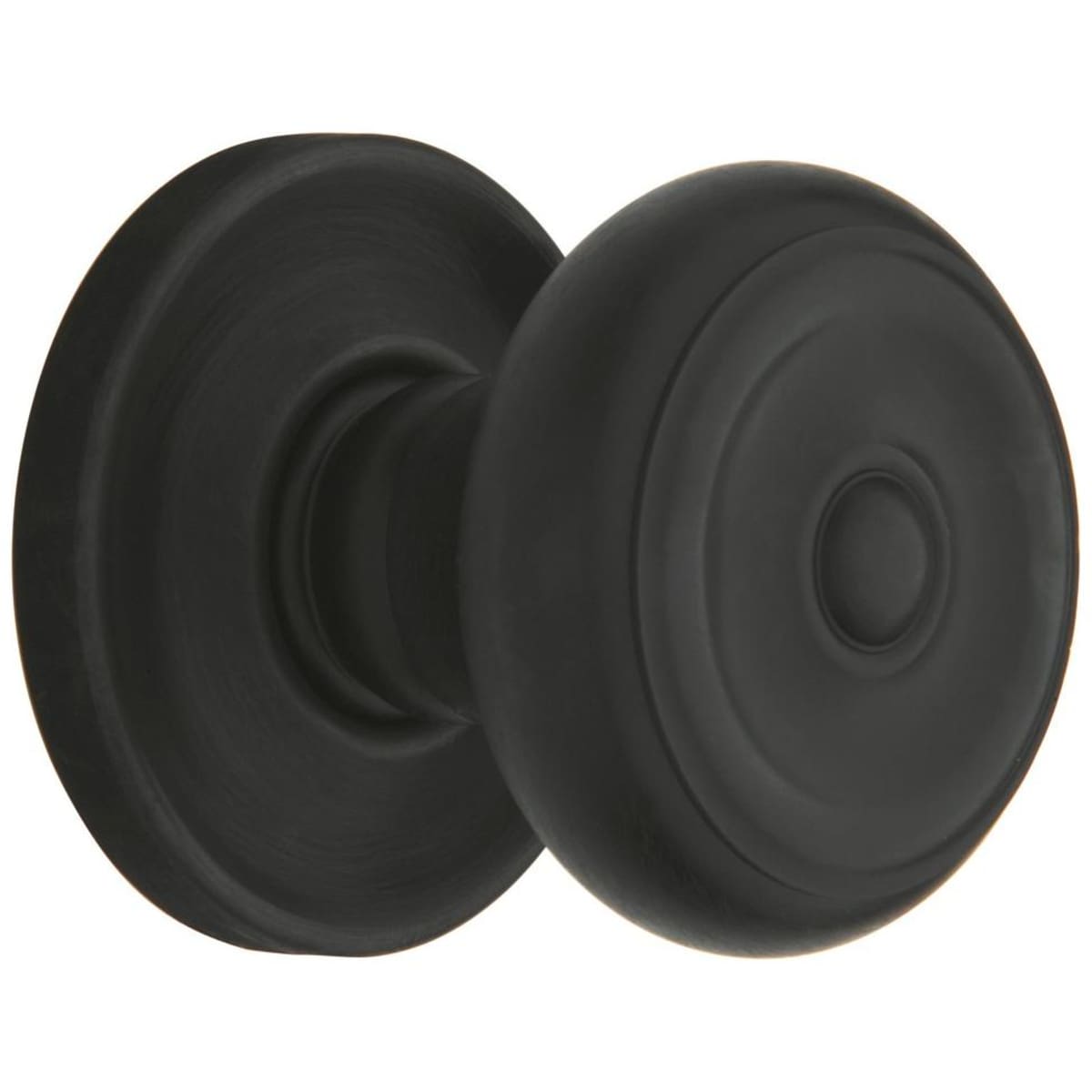 Estate 5020 Colonial Knob with 5048 Rose – Half Dummy – Oil Rubbed Bronze