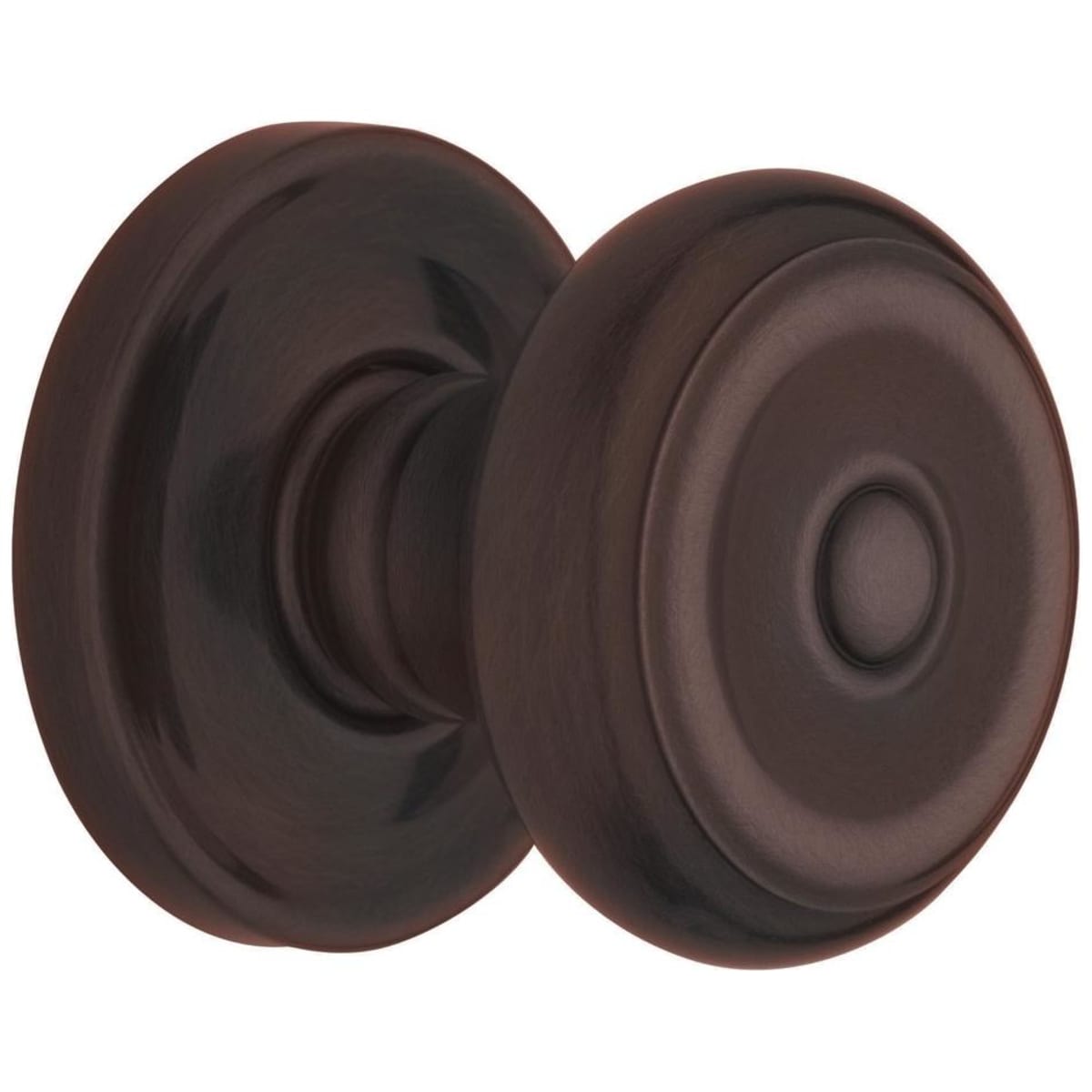 Estate 5020 Colonial Knob with 5048 Rose – Half Dummy – Venetian Bronze