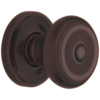 Estate 5020 Colonial Knob with 5048 Rose – Half Dummy – Venetian Bronze