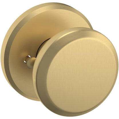 Estate 5023 Knob with R016 Rose – Half Dummy – Vintage Brass