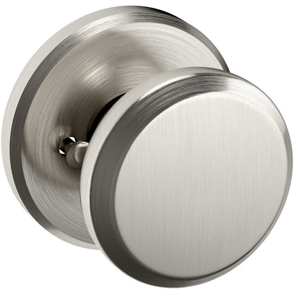 Estate 5023 Knob with R016 Rose – Half Dummy – Lifetime Satin Nickel