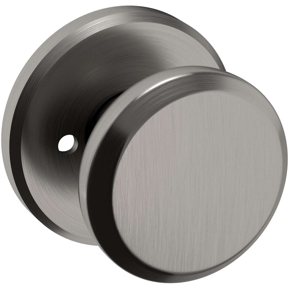 Estate 5023 Knob with R016 Rose – Half Dummy – Lifetime Graphite Nickel