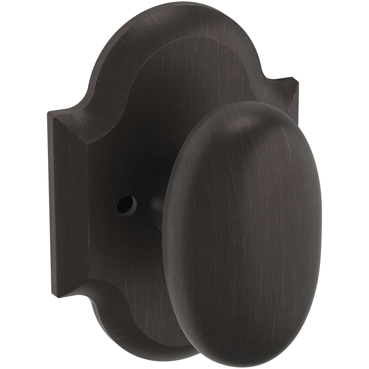 Estate 5024 Knob with R030 Rose – Half Dummy – Venetian Bronze