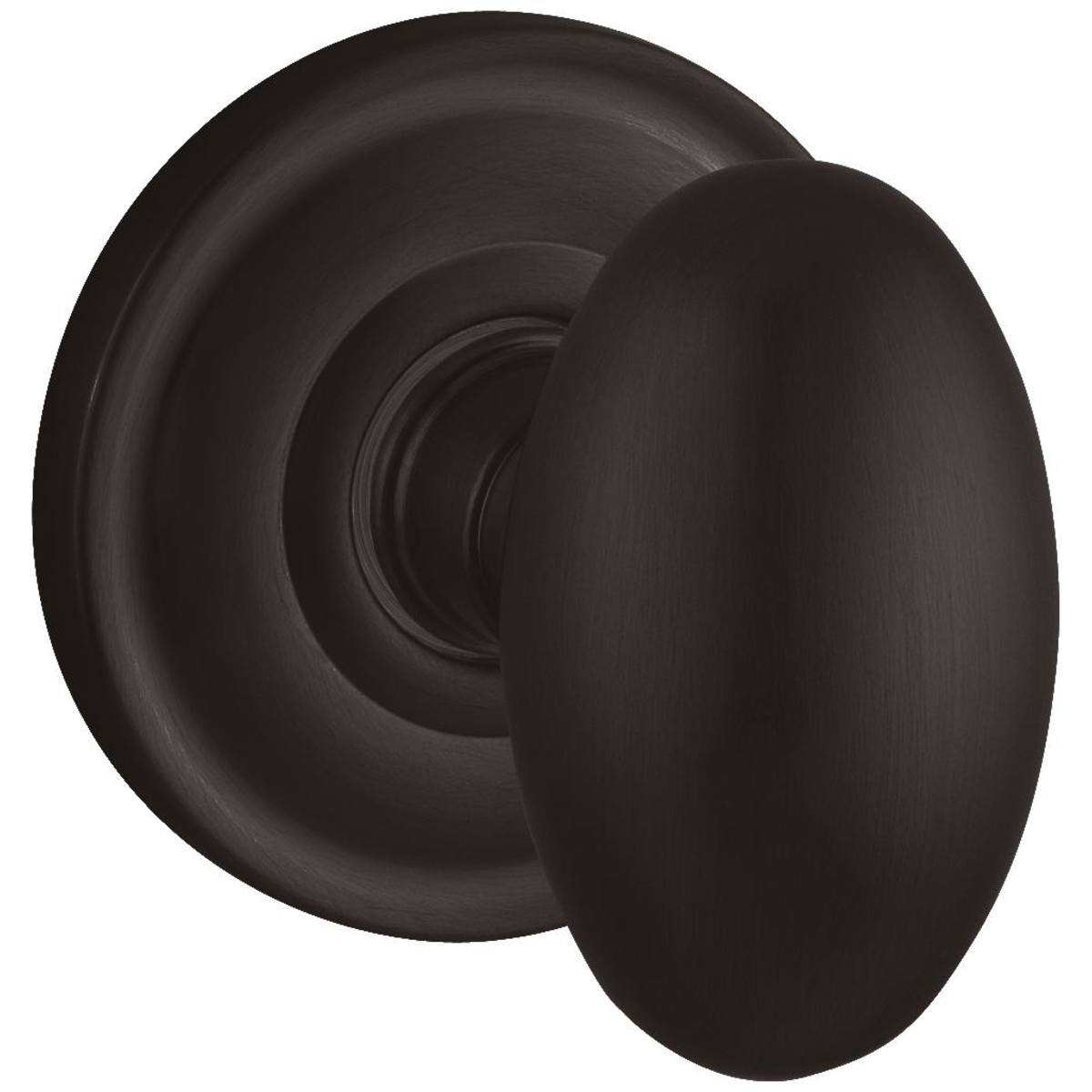 Estate 5025 Egg Knob with 5048 Rose – Half Dummy – Venetian Bronze