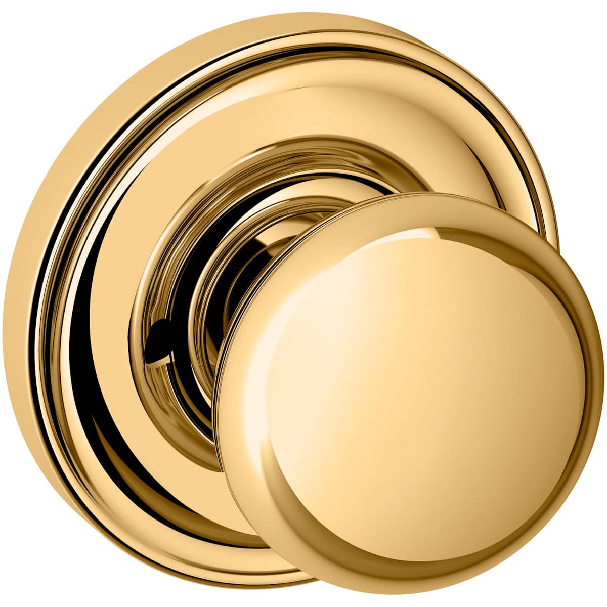 Estate 5030 Knob with 5048 Rose – Half Dummy – Non-Lacquered Brass