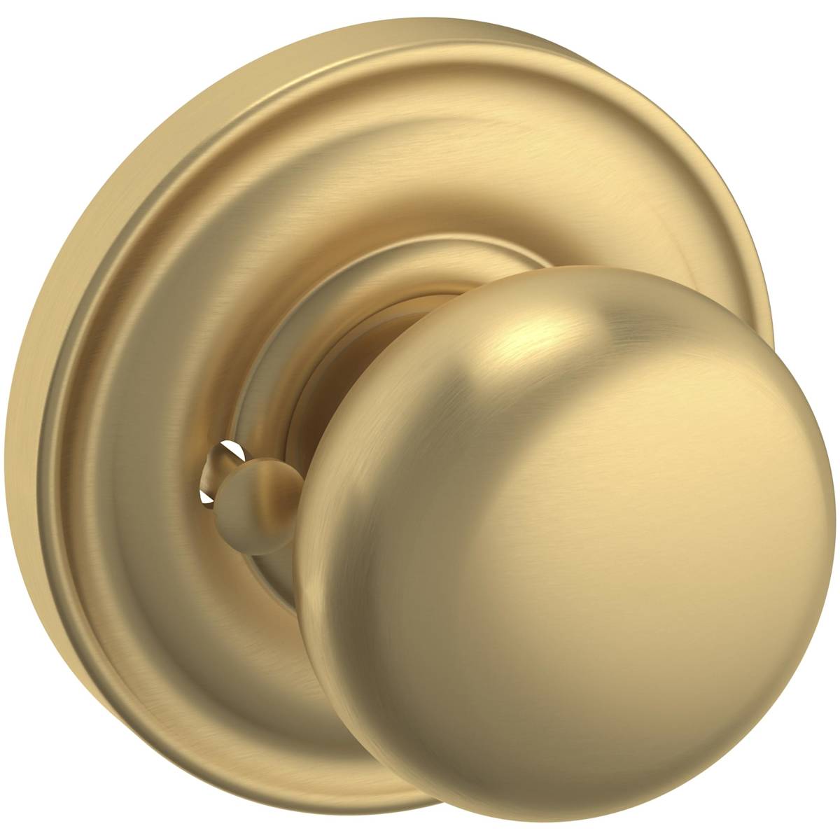 Estate 5030 Knob with 5048 Rose – Half Dummy – Vintage Brass