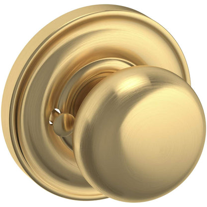 Estate 5030 Knob with 5048 Rose – Half Dummy – Lifetime Satin Brass