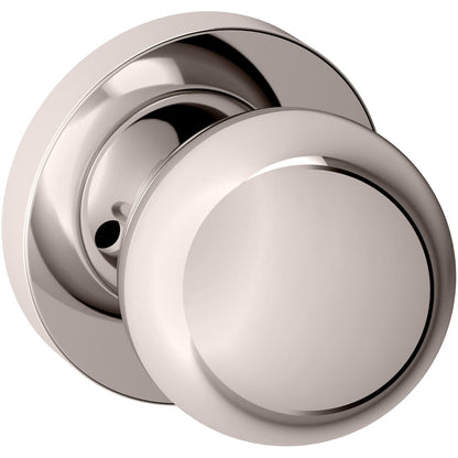 Estate 5041 Knob with 5046 Rose – Half Dummy – Lifetime Polished Nickel