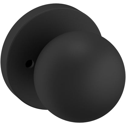 Estate 5041 Knob with 5046 Rose – Half Dummy – Satin Black