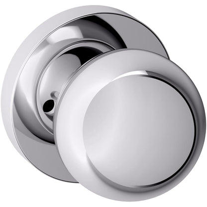 Estate 5041 Knob with 5046 Rose – Half Dummy – Polished Chrome