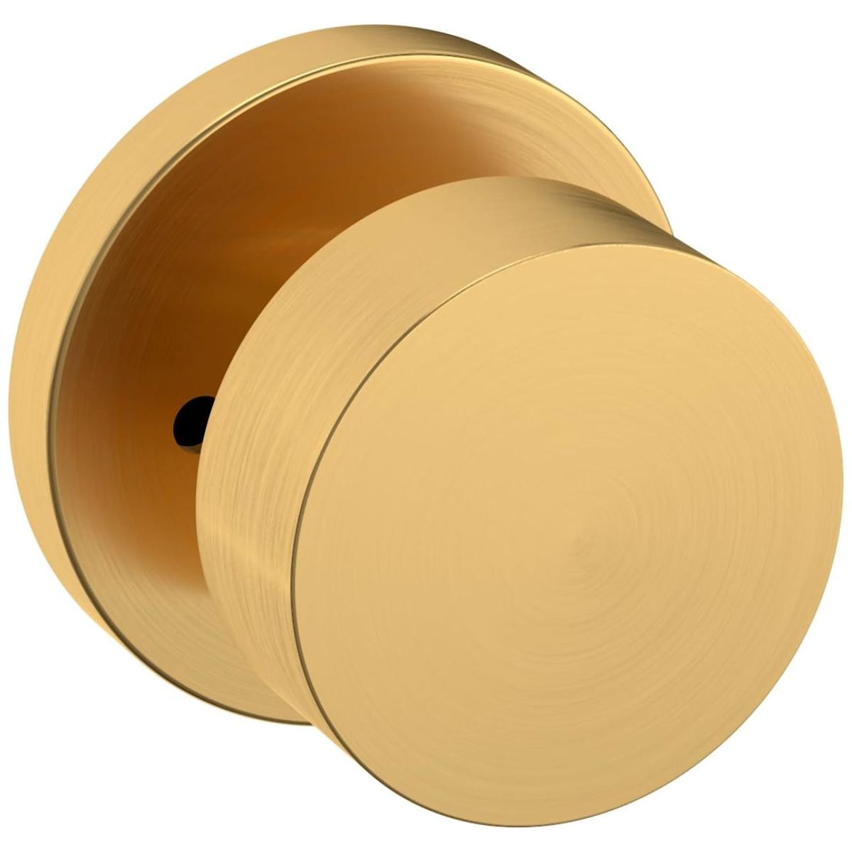 Estate 5055 Minneapolis Knob with 5046 Rose – Half Dummy – Lifetime Satin Brass