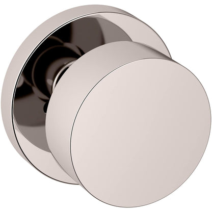 Estate 5055 Minneapolis Knob (2 1/8") with 5046 Rose – Half Dummy – Lifetime Polished Nickel