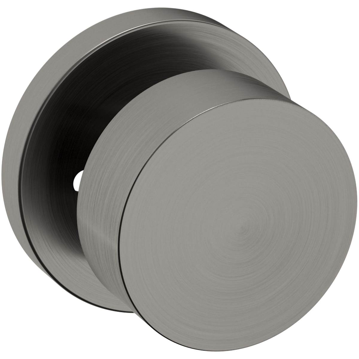 Estate 5055 Minneapolis Knob with 5046 Rose – Half Dummy – Lifetime Graphite Nickel
