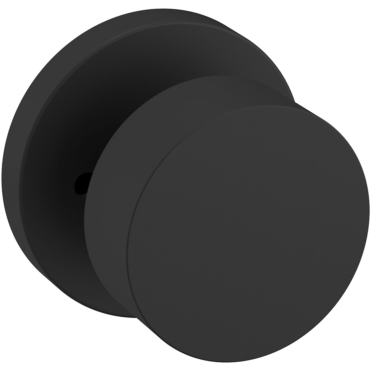 Estate 5055 Minneapolis Knob with 5046 Rose – Half Dummy – Satin Black
