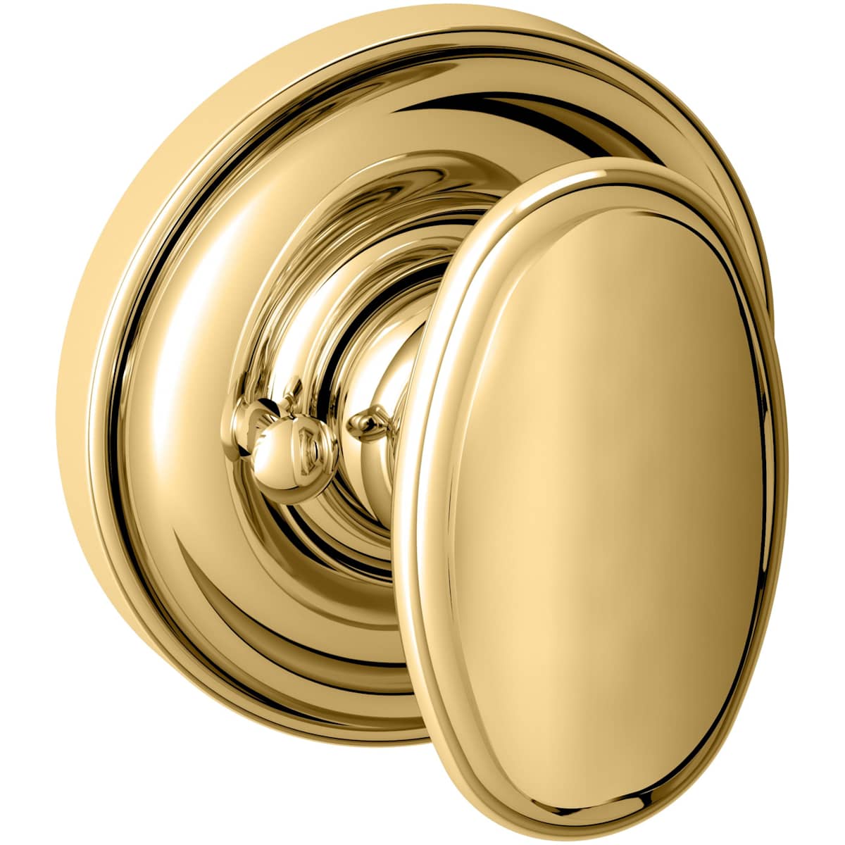 Estate 5057 Knob with 5048 Rose – Half Dummy – Non-Lacquered Brass
