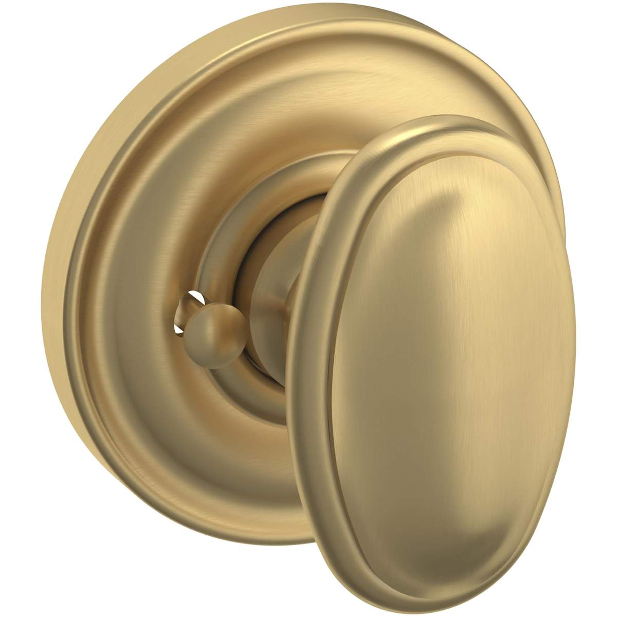 Estate 5057 Knob with 5048 Rose – Half Dummy – Vintage Brass