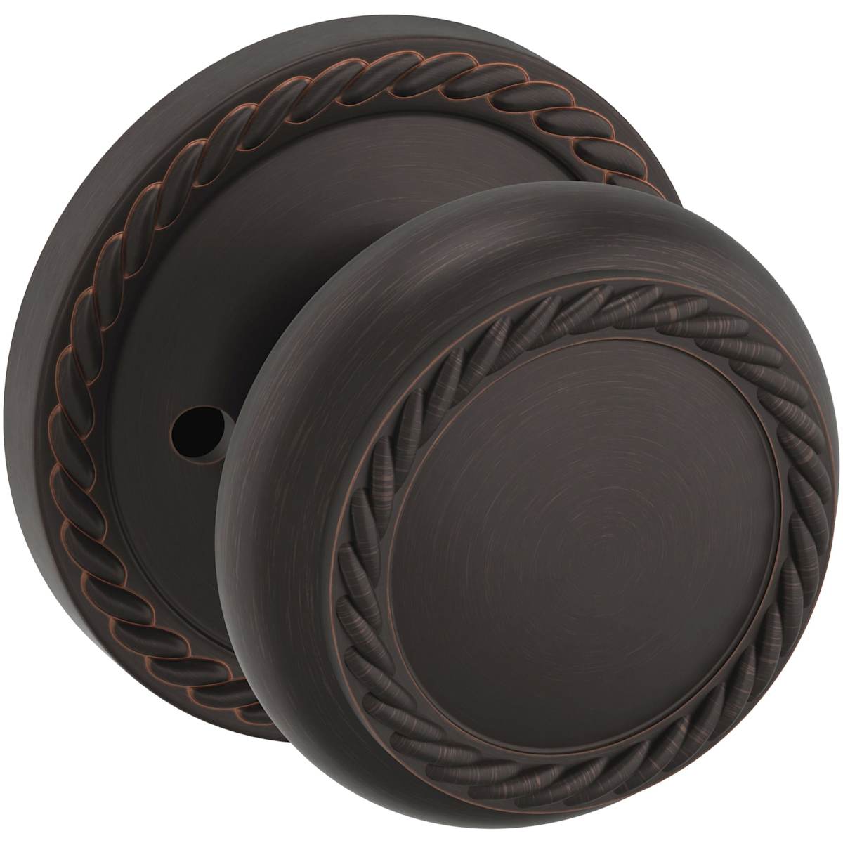 Estate 5064 Bristol Knob with 5004 Rose – Half Dummy – Venetian Bronze