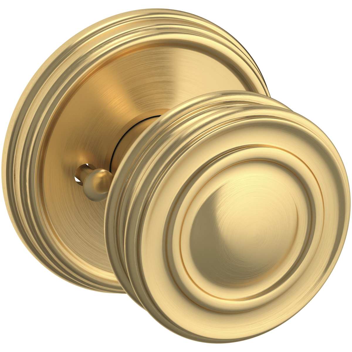 Estate 5066 Knob with 5078 Rose – Half Dummy – Lifetime Satin Brass