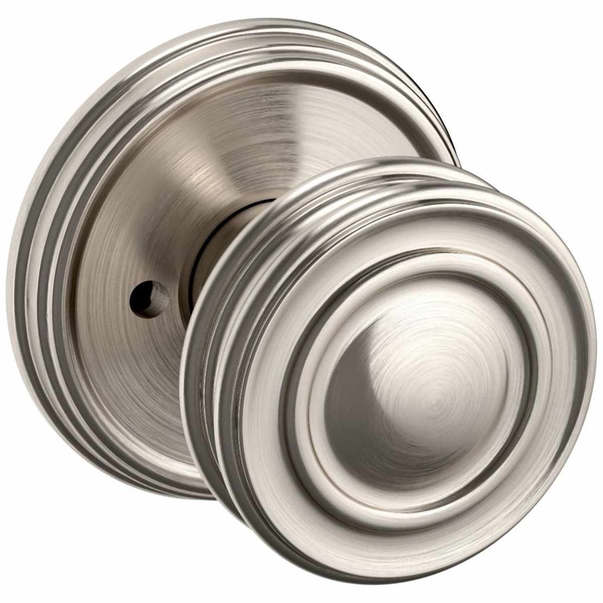 Estate 5066 Knob with 5078 Rose – Half Dummy – Lifetime Satin Nickel