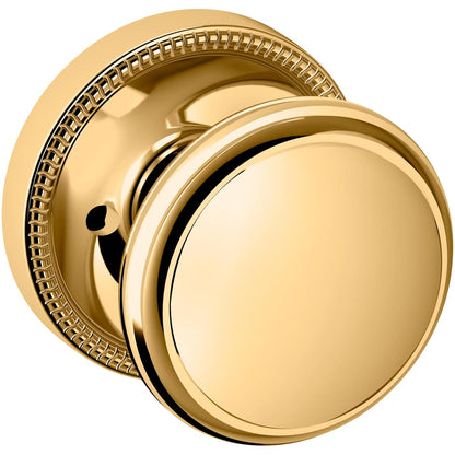 Estate 5069 Knob with 5076 Rose – Half Dummy – Polished Brass