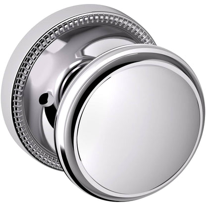 Estate 5069 Knob with 5076 Rose – Half Dummy – Polished Chrome