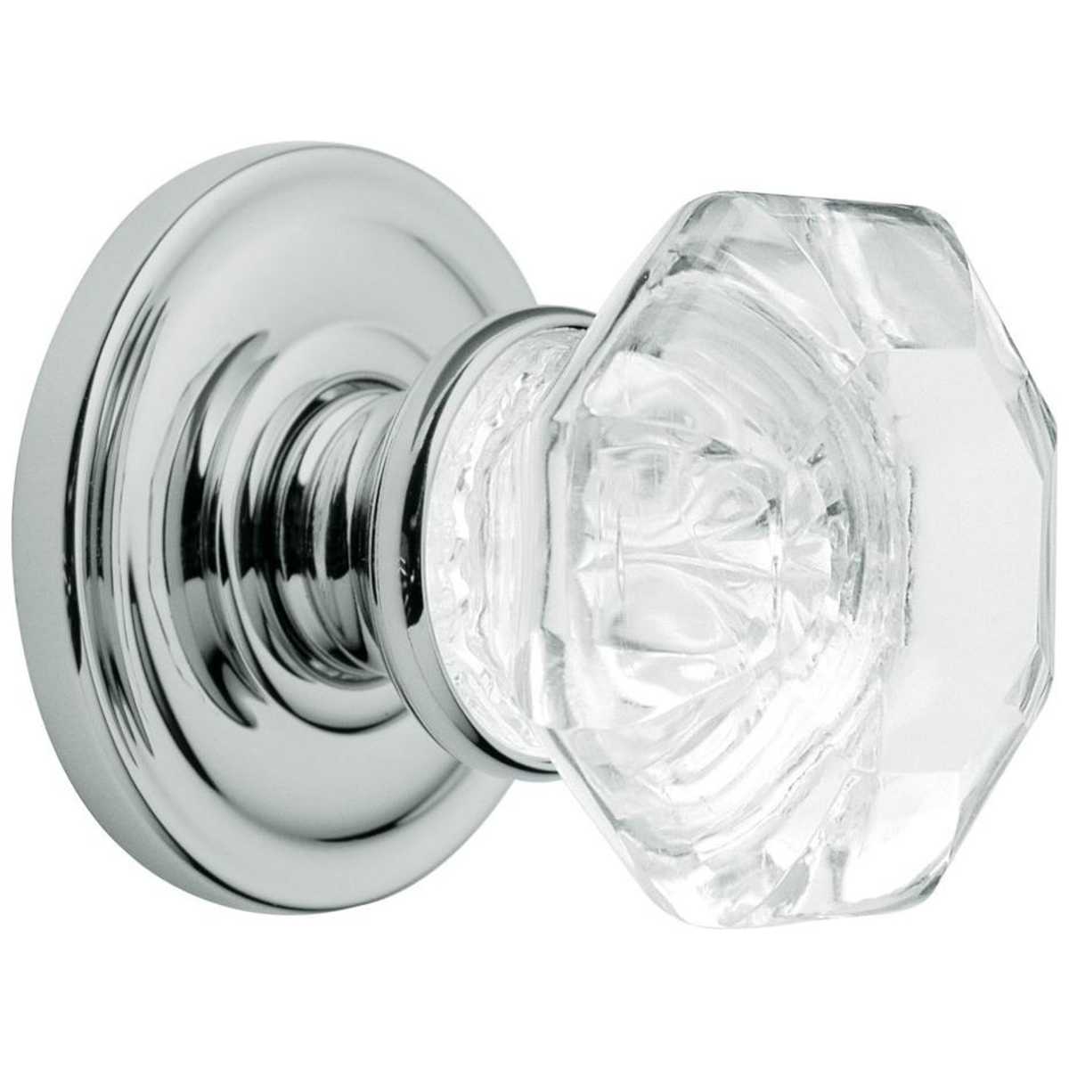 Estate 5080 Filmore Knob with 5048 Rose – Half Dummy – Polished Chrome