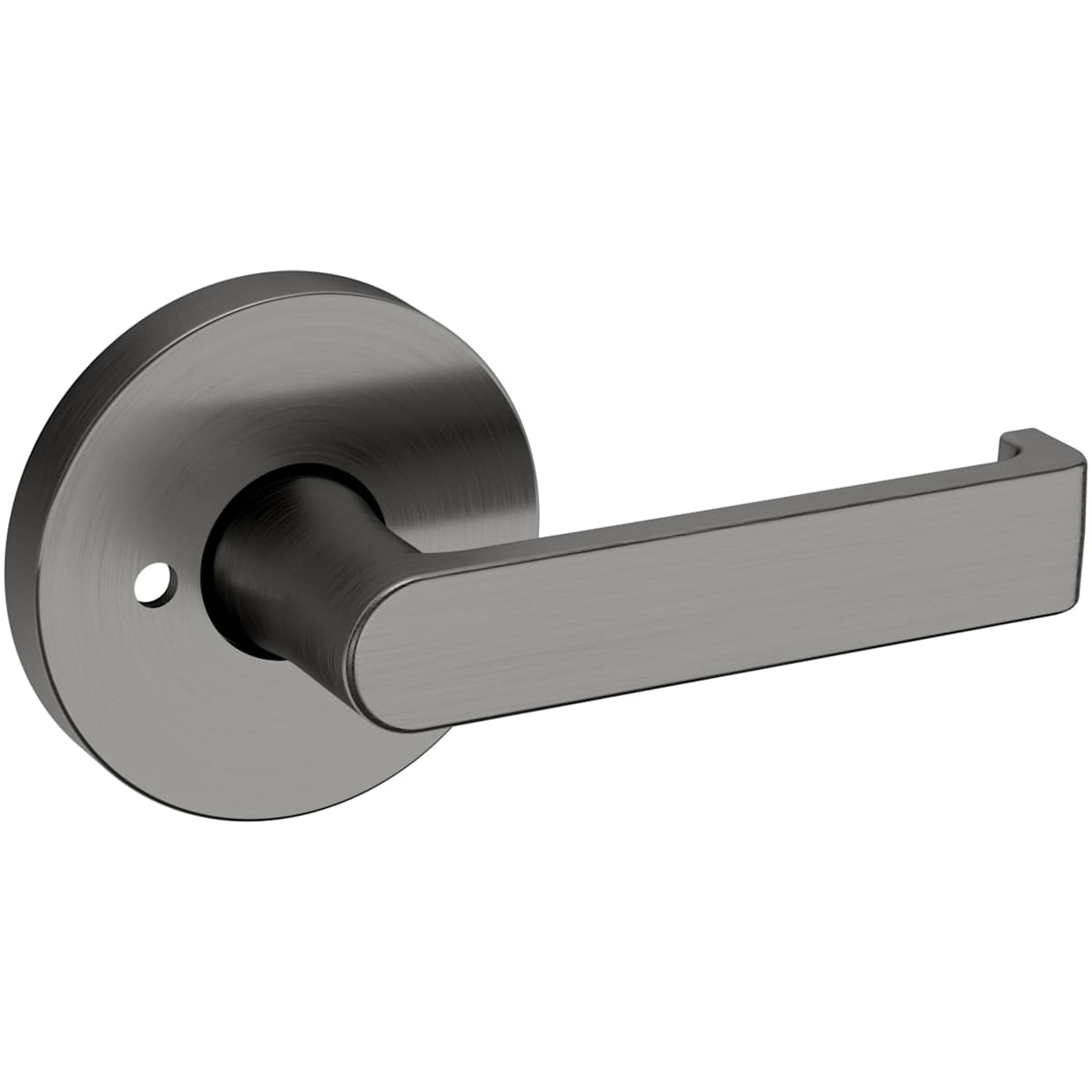 Estate 5105 Privacy Door Lever Set with 5046 Rose – Lifetime Graphite Nickel