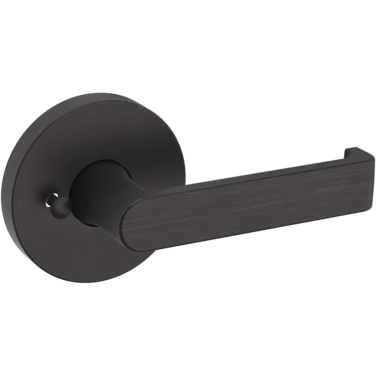 Estate 5105 Privacy Door Lever Set with 5046 Rose – Venetian Bronze