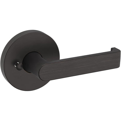Estate 5105 Privacy Door Lever Set with 5046 Rose – Venetian Bronze