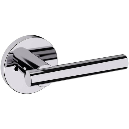 Estate 5137 Privacy Door Lever Set with 5046 Rose – Polished Chrome