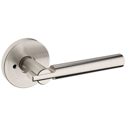 Estate 5161 Privacy Door Lever Set with 5046 Rose – Lifetime Satin Nickel