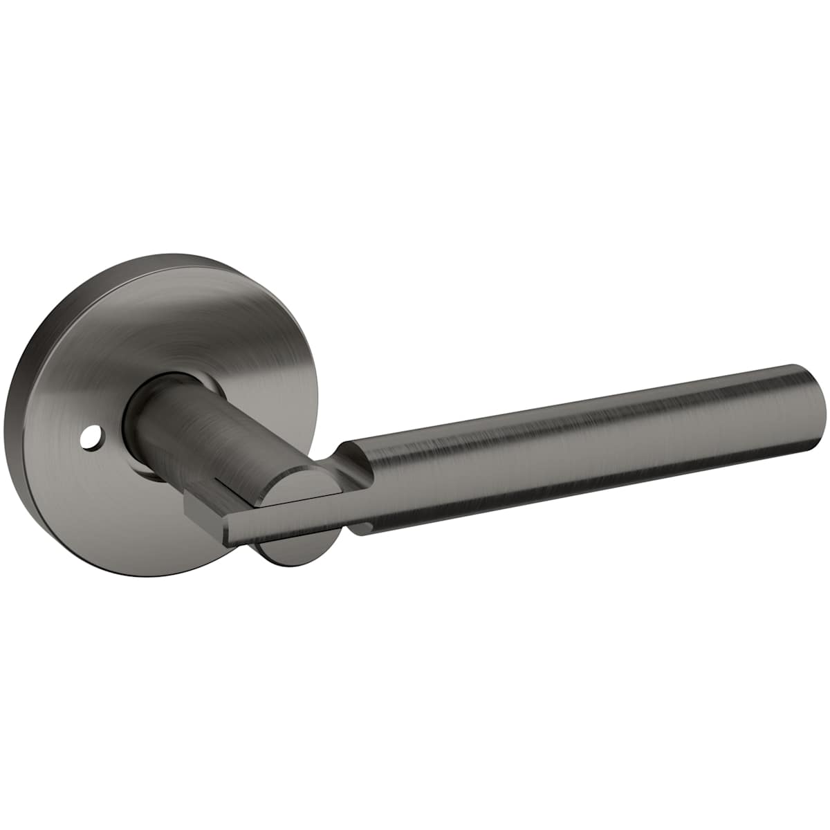 Estate 5161 Privacy Door Lever Set with 5046 Rose – Lifetime Graphite Nickel