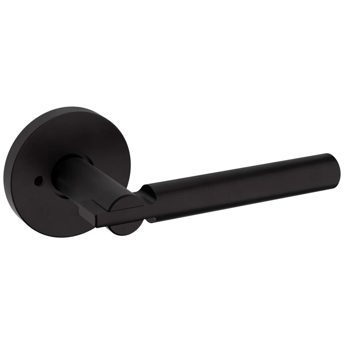 Estate 5161 Privacy Door Lever Set with 5046 Rose – Oil Rubbed Bronze