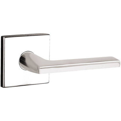Estate 5162 Privacy Door Lever Set with R017 Rose – Lifetime Polished Nickel