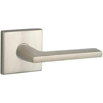 Estate 5162 Privacy Door Lever Set with R017 Rose – Lifetime Satin Nickel