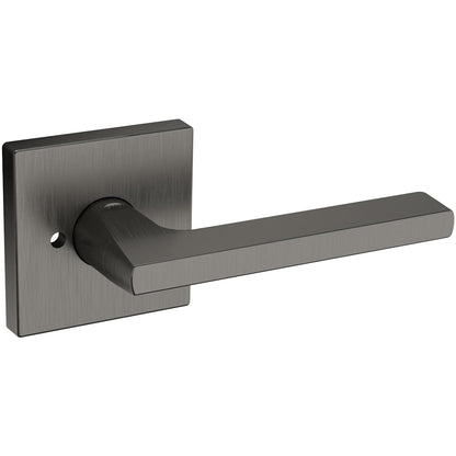 Estate 5162 Privacy Door Lever Set with R017 Rose – Lifetime Graphite Nickel