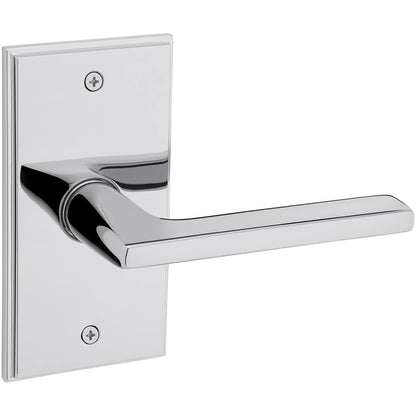 Baldwin 5162 Passage Door Lever Set with R053 Rose - Polished Chrome
