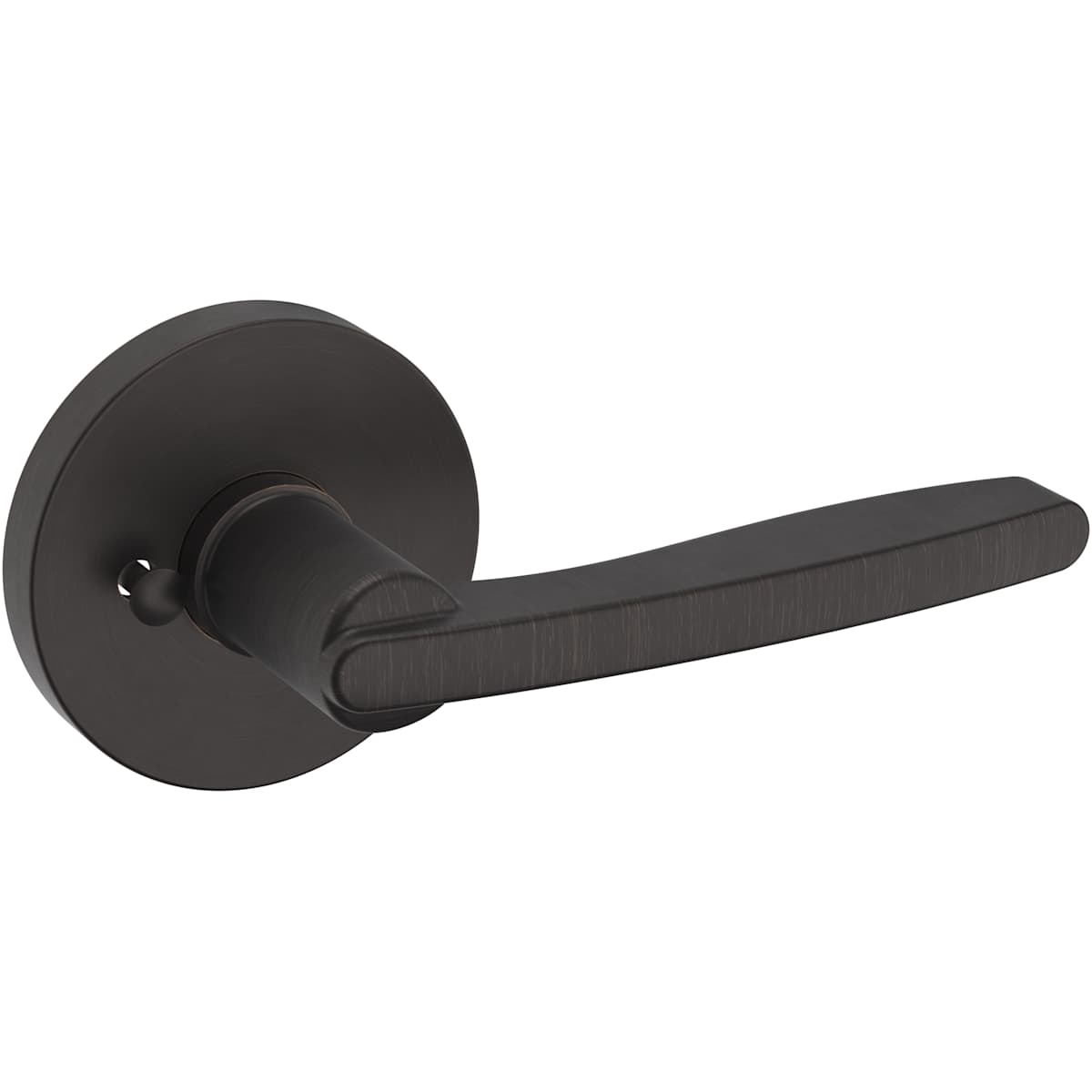 Estate 5164 Privacy Door Lever Set with 5046 Rose – Venetian Bronze