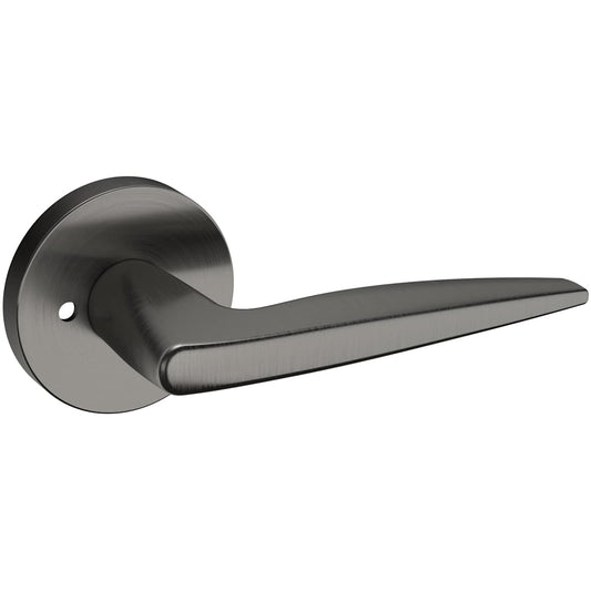Estate 5166 Privacy Door Lever Set with 5046 Rose – Lifetime Graphite Nickel