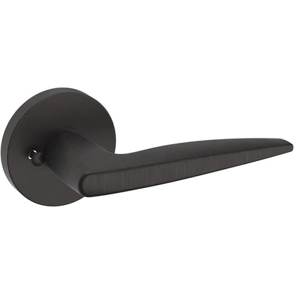 Estate 5166 Privacy Door Lever Set with 5046 Rose – Venetian Bronze
